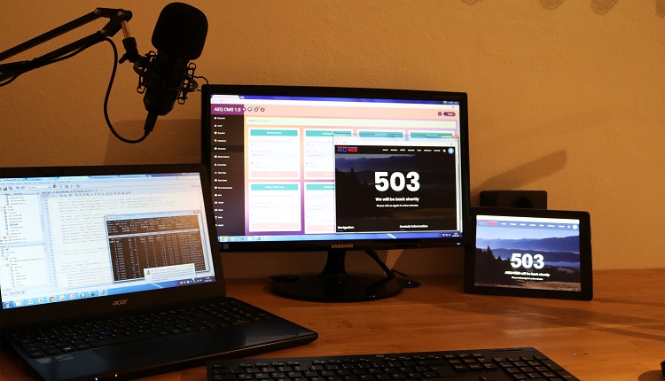 AEQ-WEB 2.0 Update auf eigenes CMS und Serversystem