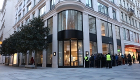 Apple Store Eröffnung in Wien - Kärntnerstraße
