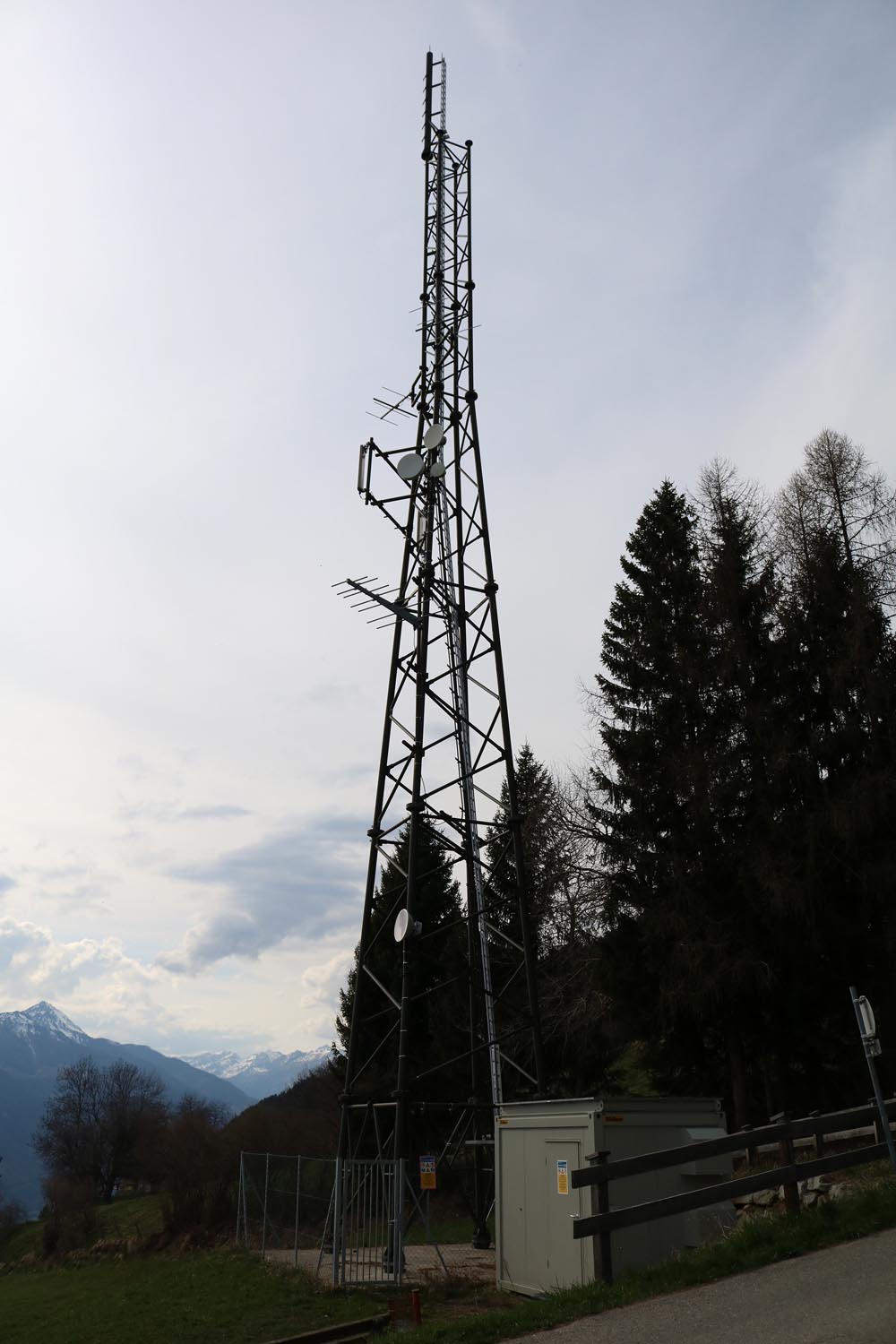 Sender Hühnersberg bei Spittal an der Drau - Antennen
