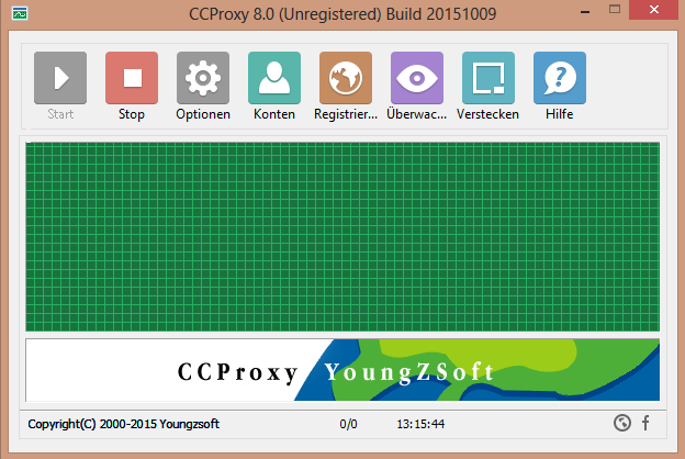 CCPROXY - Proxyserver für Windows