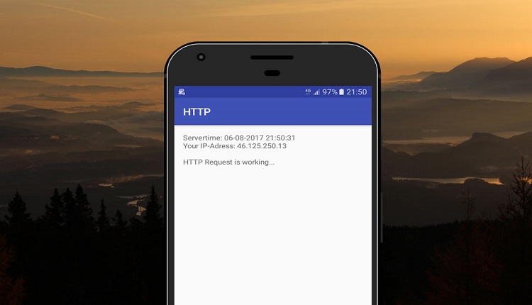 Android HTTP Request - Async Task