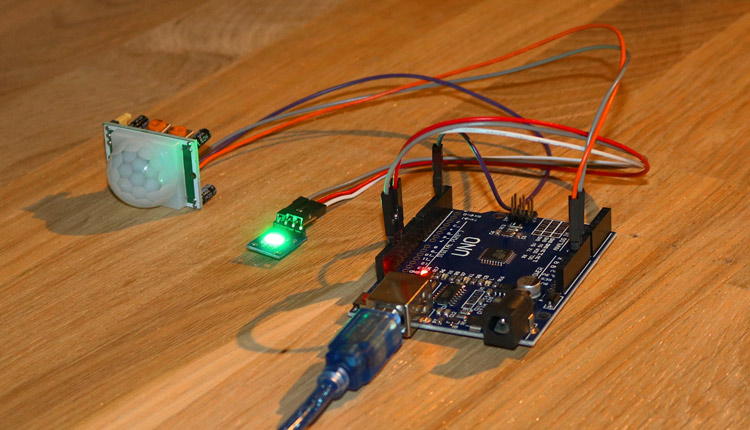 Arduino HC-SR501 Passive Infrared Motion Sensor