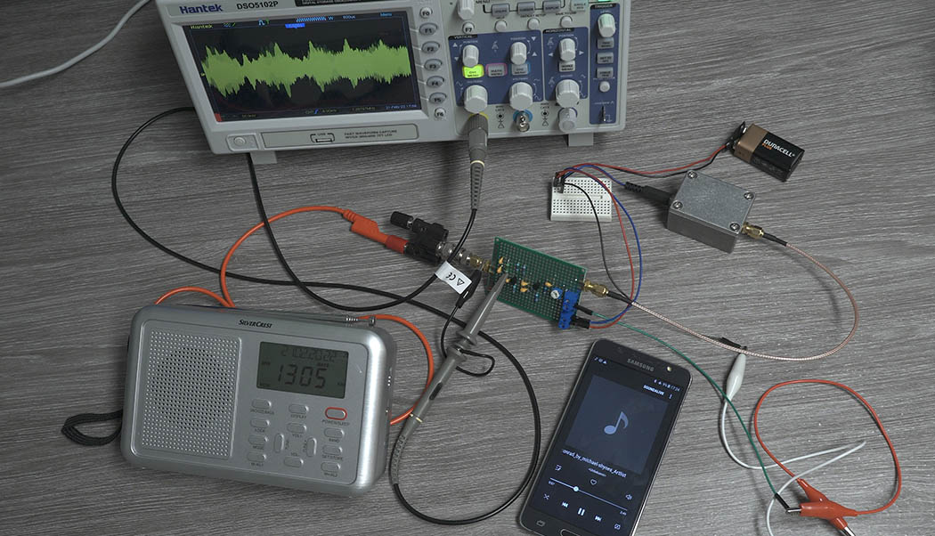 AM Modulator Schaltung Mittelwellensender