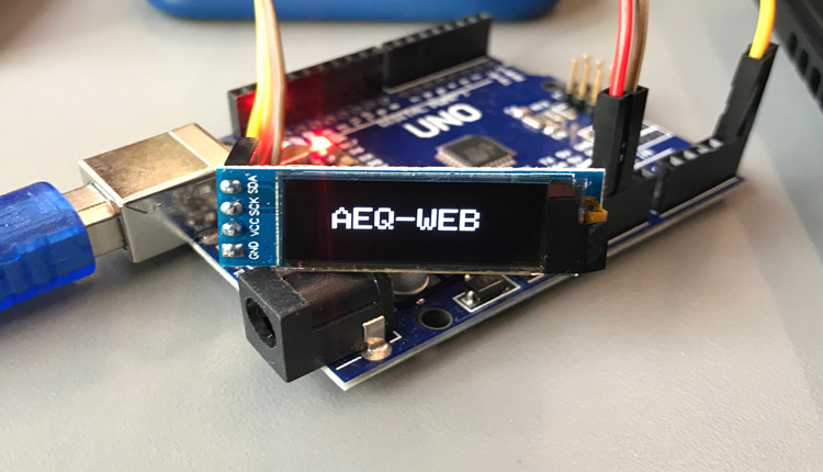 Arduino OLED LCD Display with GFX Library