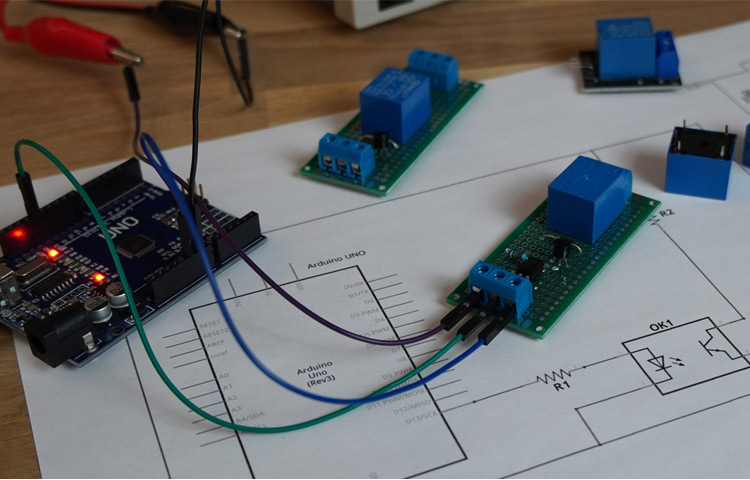 Arduino Relay Control 5V 12V