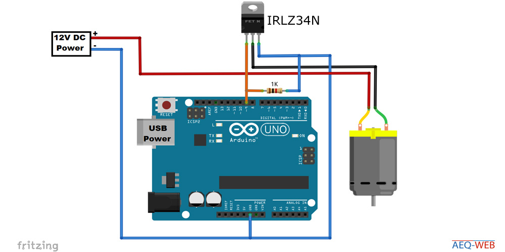 Arduino Mosfet Pwm