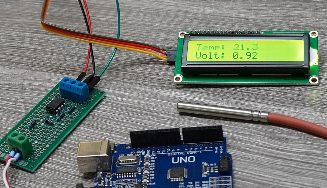 Ambient Temperature Sensor-PT1000 with Analog Output