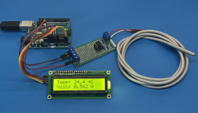 Arduino PT100 Temperature Sensor Converter