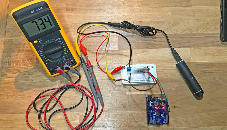 Arduino Powerbank Abschaltautomatik verhindern - Prevent Automatic Power Off