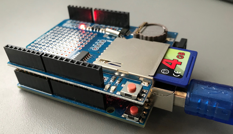 Arduino SD Datalogger Shield