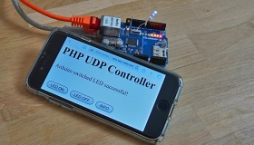 Arduino steuern mit UDP und PHP