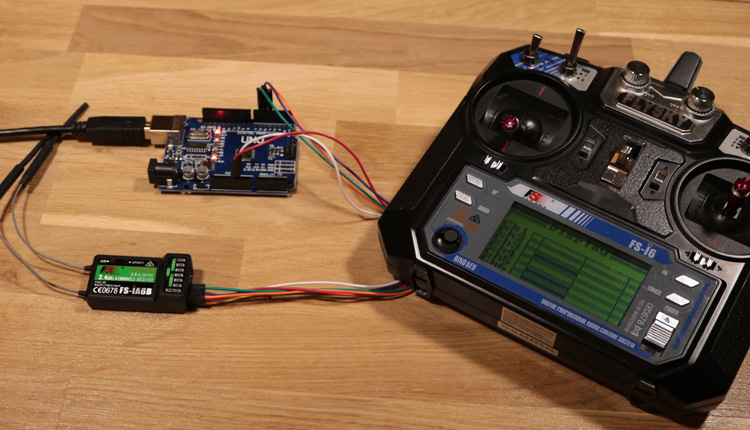 Arduino read analog PWM Signals from RC