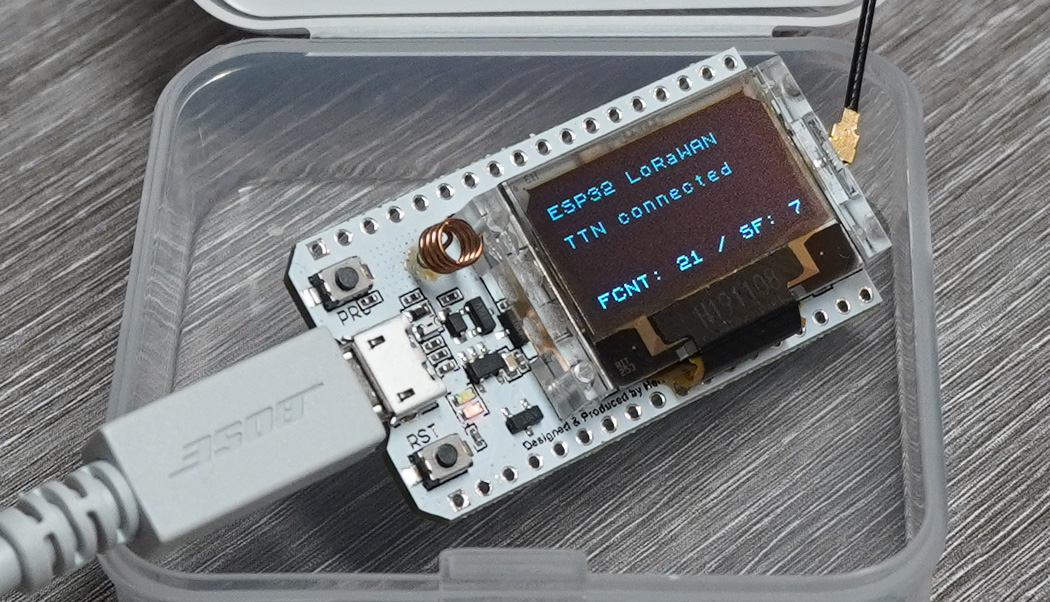 ESP32 LoRa Board LoRaWAN TTN ABP Connect