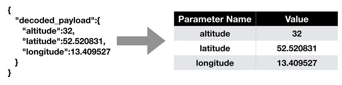 JSON Example Value Parameter