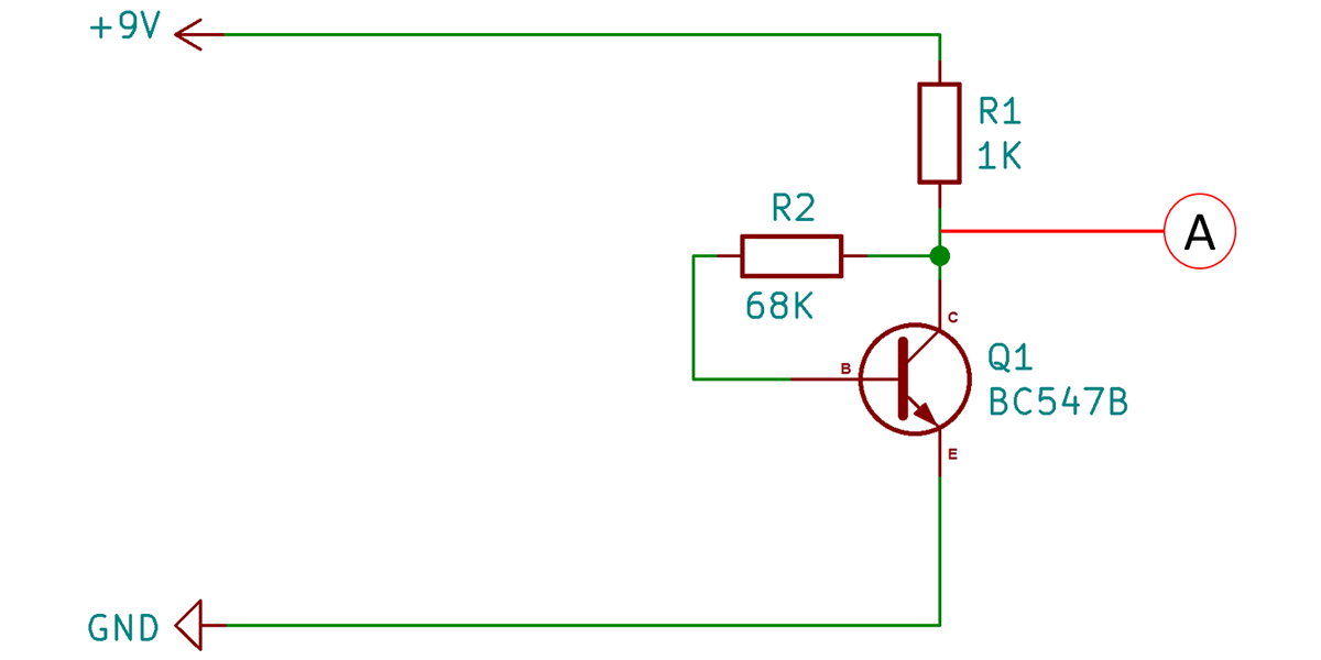 Versuch Stromverstärkung unterschiedlicher Transistoren mit Gegenkopplung