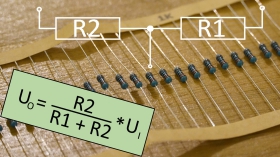 Spannungsteiler berechnen für Mikrocontroller