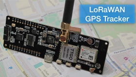 TTGO ESP32 OTTA LoRaWAN GPS Tracker