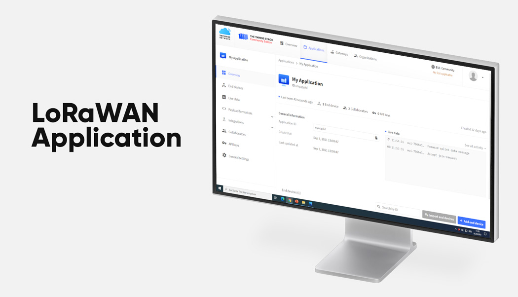 TTN V3 Application Basics