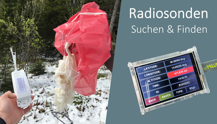 Vaisala Radio Sonden Suchen und Finden